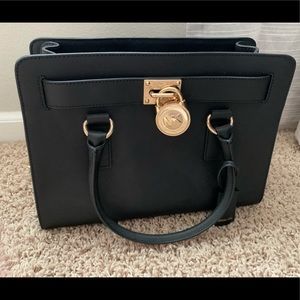 Michael Kors Black Tote Handbag
